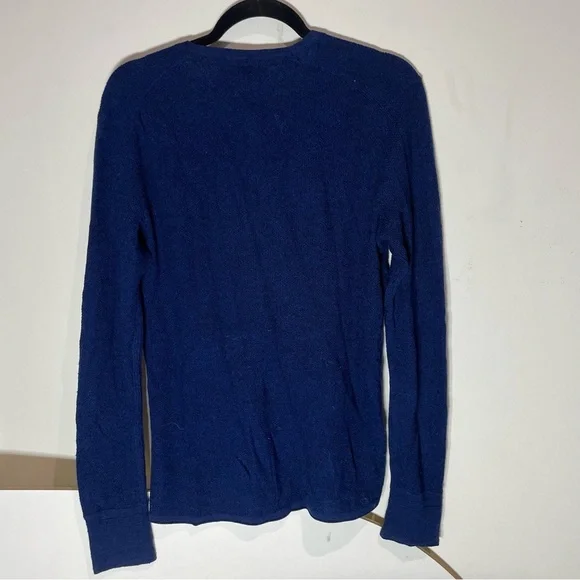 Rag & Bone Navy Blue Knit merino top - Picture 5 of 7